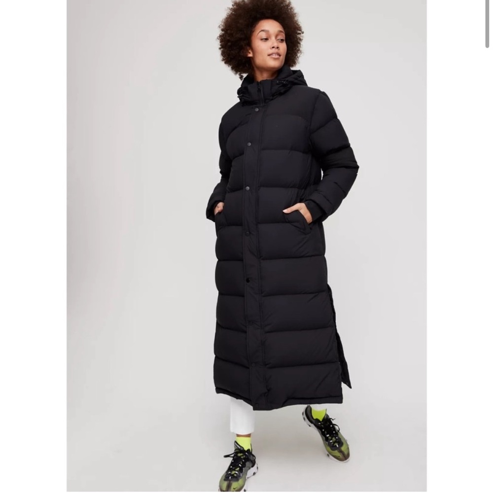 Aritzia Super Puff Long Coat 3XS Black